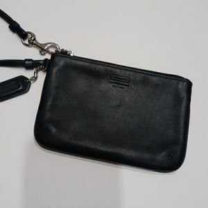 Coach Leather Wristlet